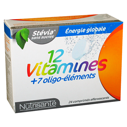 Nutrisante 12 Vitamines + 7 Oligo-elements