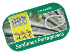 Sardines a l'huile d'olive BON APPETIT, 120g