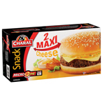 Hamburger Maxi Cheese Charal, boite speciale micro-ondes, 2x220g