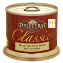 Delpeyrat classic bloc de foie gras de canard de France 200g