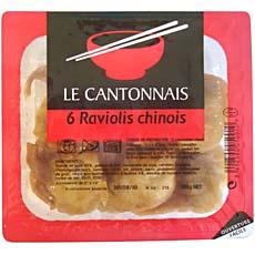 Raviolis Chinois LE CANTONNAIS, 6 pieces, 180g