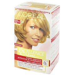 L'Oréal excellence crème coloration blond très clair doré 93