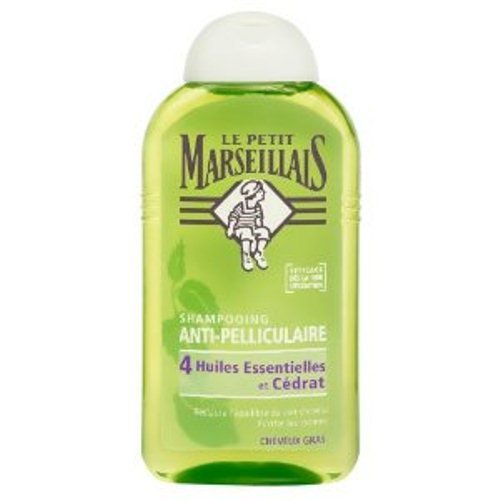 Shampooing antipelliculaire cheveux gras au cedrat LE PETIT MARSEILLAIS, 250ml