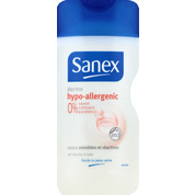 Gel douche hypoallergénique dermo sans savon SANEX, flacon de 500ml
