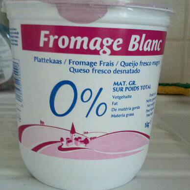 fromage blanc 0% 1kg