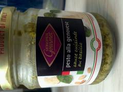 Pesto alla genovese, sauce cuisinée au basilic