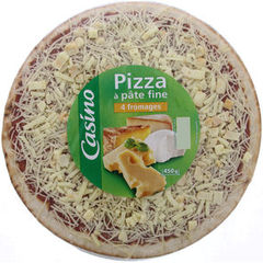 Pizza 4 fromages 450g