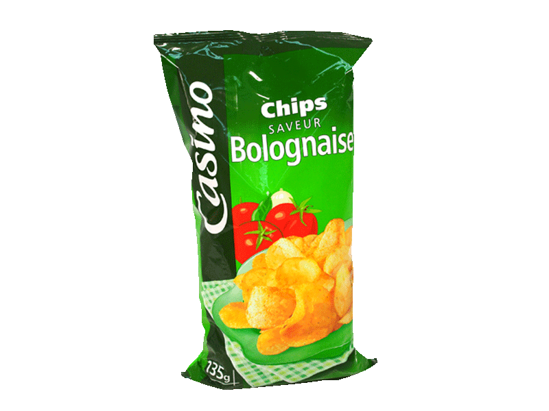 Chips bolognaise Casino 135g