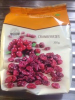 Cranberries 350g