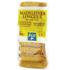 Madeleines longues Eco+ 250g