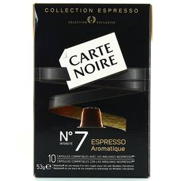 Carte Noire Espresso No 7 Aromatique 10 Coffee Capsules 53 g