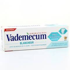 Vademecum, Dentifrice Pro Vitamine Blancheur, le flacon de 75 ml
