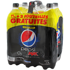 Pepsi max 4x1,5 litres