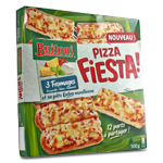 Pizza fiesta 3 fromages 500g