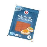 Saumon fumé Atlantique toast et salade U 8 tranches 160g