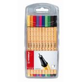 Crayon feutre - 10 couleurs (0.4mm)