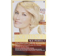 Excellence L'Oréal Paris Excellence Coloration Cheveux Matures & Très Blancs Age Perfect 10,03 Blond Très Très...