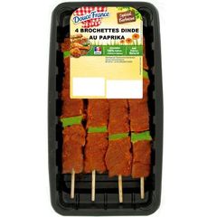Brochettes de dinde au paprika - Special Barbecue