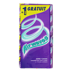 Chewing gum Airwaves Cool cassis s/sucre 5