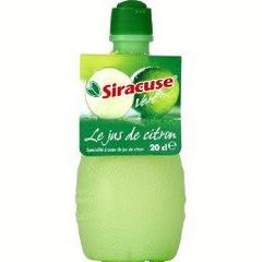 Siracuse, Jus de citron vert, La bouteille 20CL