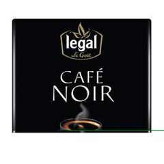 Legal cafe noir moulu 2x250g