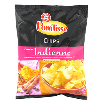 Chips a l'indienne Pom'Liss 135g