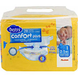 Confort + Couches nouveaux-nes T1 (2-5 kg)