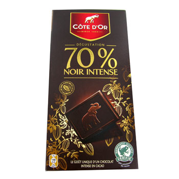 Chocolat Degustation Noir Intense 70% cacao
