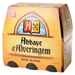 Biere Abbaye Alveringem 6.2%vol 6x25cl