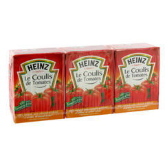 Coulis de tomates Heinz 3x210g