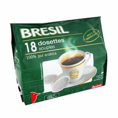 Auchan dosettes universelles cafe bresil x18 -125g