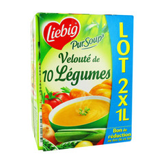 veloute 10 legumes liebig 2x1l