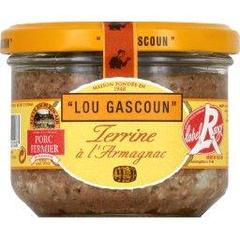 Lou Gascoun, Terrine a l'Armagnac Label Rouge, le pot de 180g