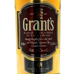 whisky Grants 40d 70cl + collerette blendologie