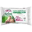 Love & Green Lingettes hypoallergéniques à la fleur d'oranger BIO le paquet de 64