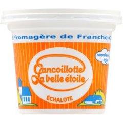 Cancoillotte a l'echalote au lait pasteurise LA BELLE ETOILE, 8%MG, 250g