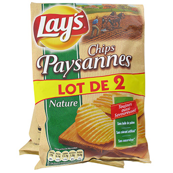 Chips paysannes
