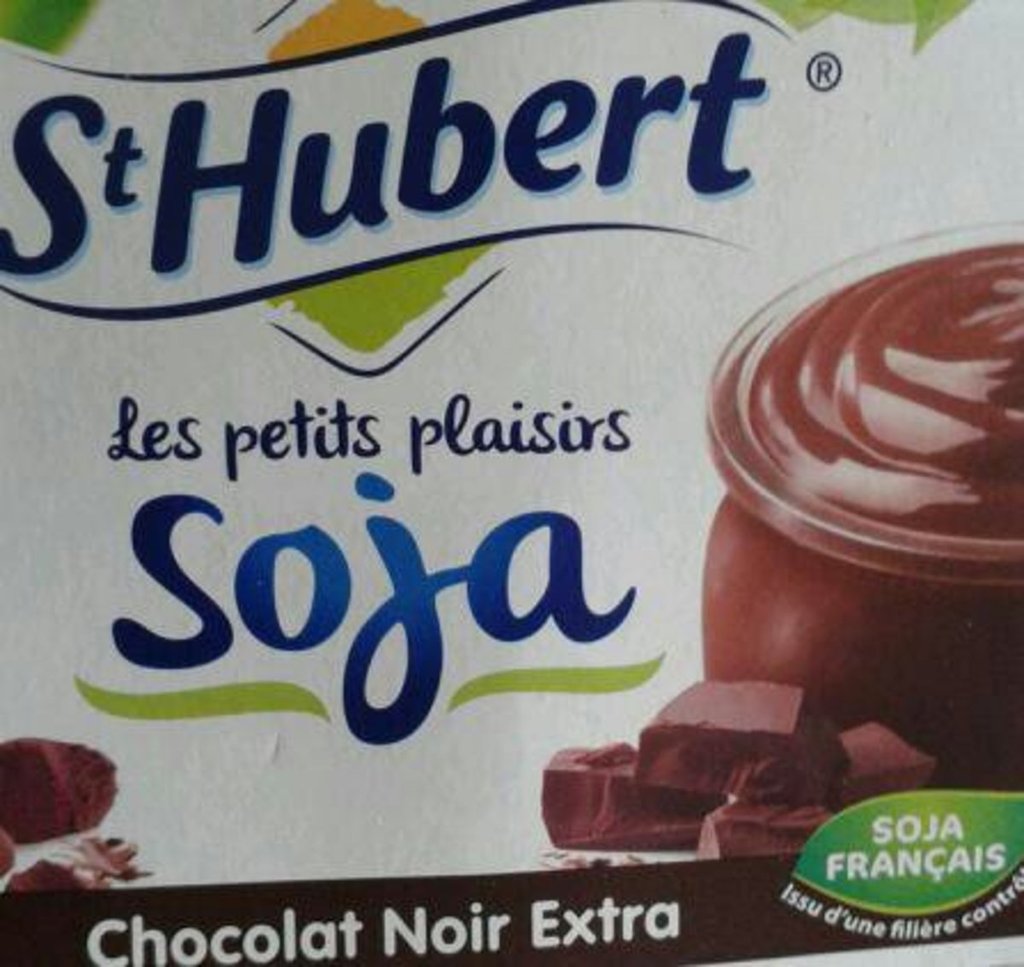Spécialité fermière au soja calcium chocolat LES PETITS PLAISIRS SOJA,4 unités, 100g