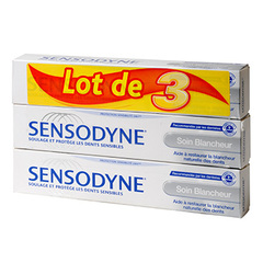 Dentifrice Sensodyne Soin blancheur 3x75ml