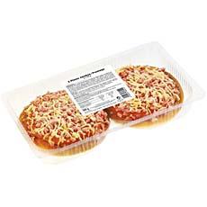 Pizza jambon fromage, 2x140g