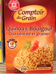 Duo cereales Comptoir du Grain Quinoa et boulgour 400g