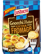 Gnocchi fromage à poêler Lustucru