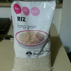 Riz long grain 1kg
