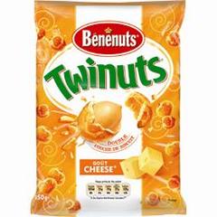 Cacahuetes enrobees gout cheese TWINUTS, 150g