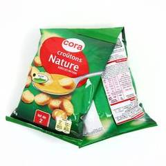 Cora croutons soupe ronds frits nature 2x90g