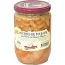 Mercadier Saucisses de Toulouse aux haricots lingots mijotés la boite de 600 g