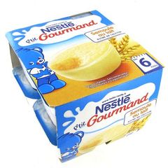Semoule P'tit Gourmand Nestle Au lait des 6 mois 8x100g