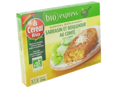 Galette Délicéréales bio - Sarrasin et boulghour au fromage