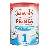 Lait 1er âge poudre Babybio Primea 1 900g
