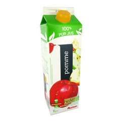 100% Pur Jus - Jus de pomme Sans sucres ajoutes...